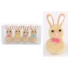 Everything Party Easter - 4pk Craft Brown Bunny With Bow By Event