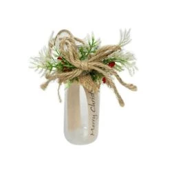 Everything Party Clear Plastic Bottle With Christmas Decoration Tree Ornament